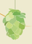 logo de la P'tite zytho, houblon antrant de la composition de la bière